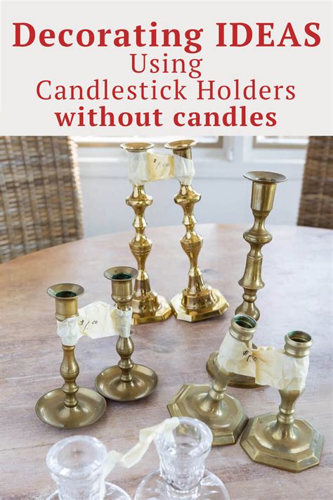 decorating with candlesticks ideas images.